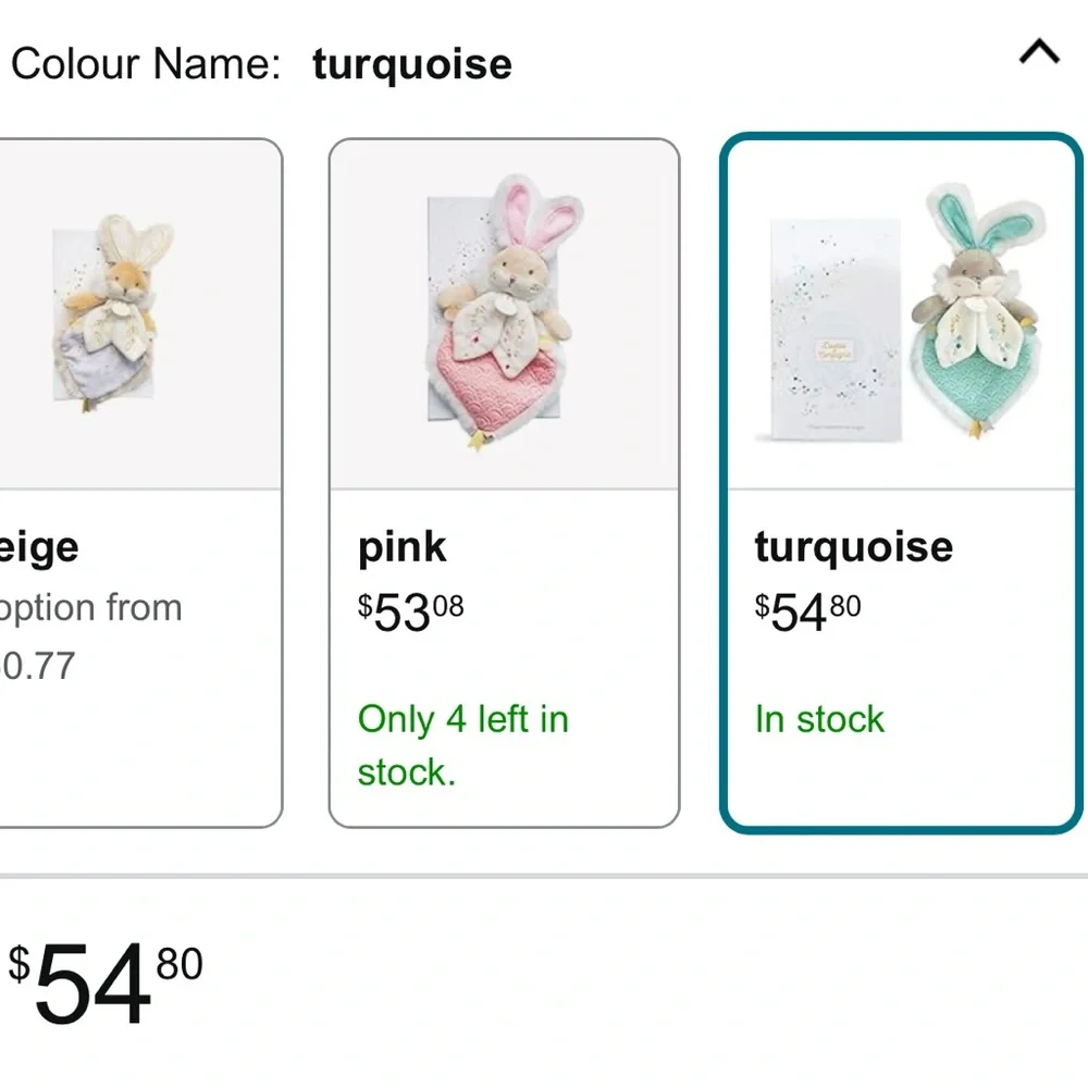 Beautiful Doudou et Campagnie baby bunny - Picture 4 of 4